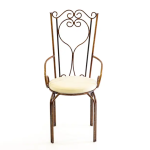 Cadeira de Ferro Slim Oxidada