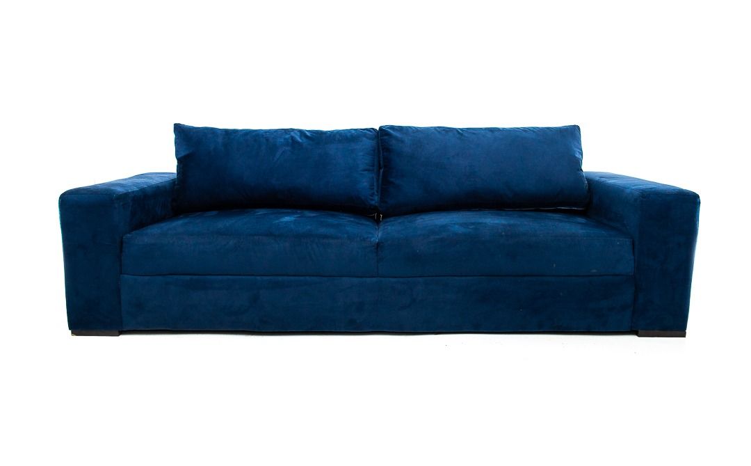Sofá Azul Spotmob Cenografia